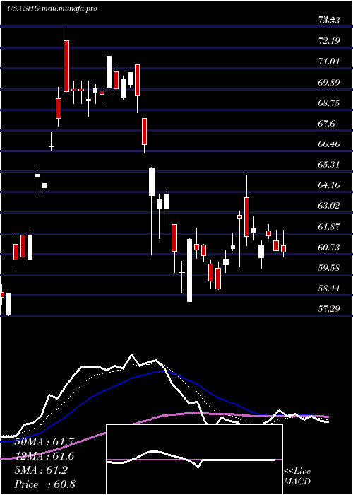  Daily chart ShinhanFinancial