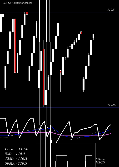  weekly chart IsharesShort