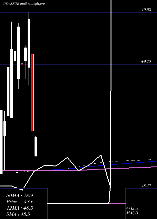  monthly chart FlexsharesCredit