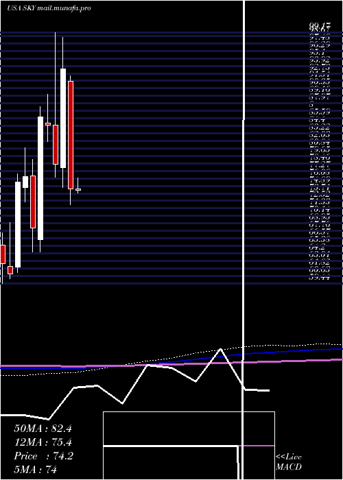  monthly chart SkylineChampion