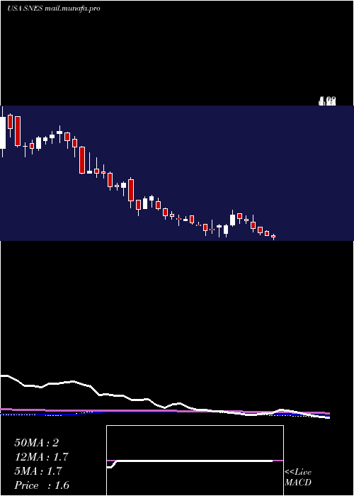  weekly chart SenestechInc