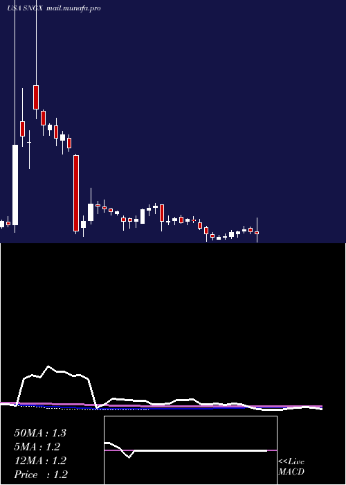  weekly chart SoligenixInc