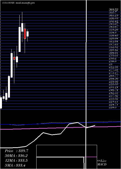  monthly chart IsharesPhlx