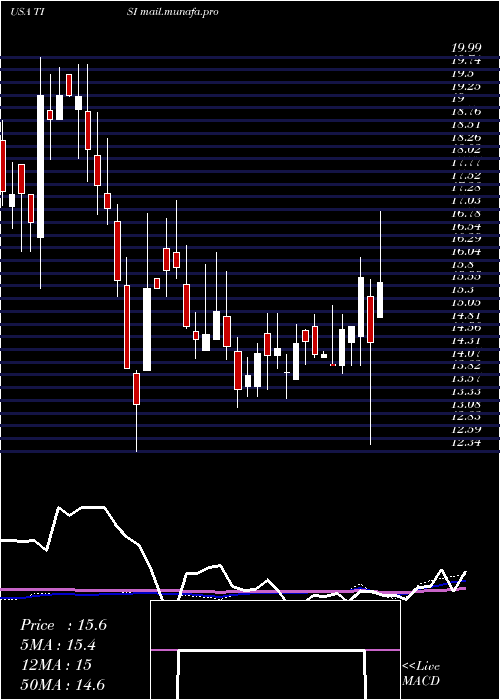  weekly chart TeamInc