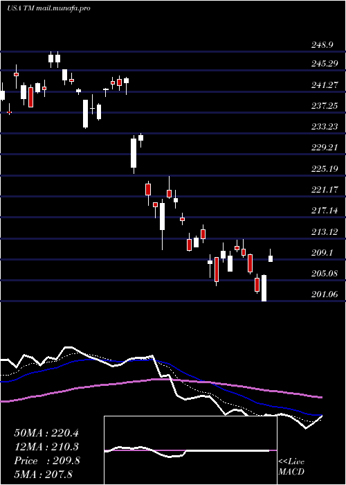  Daily chart ToyotaMotor