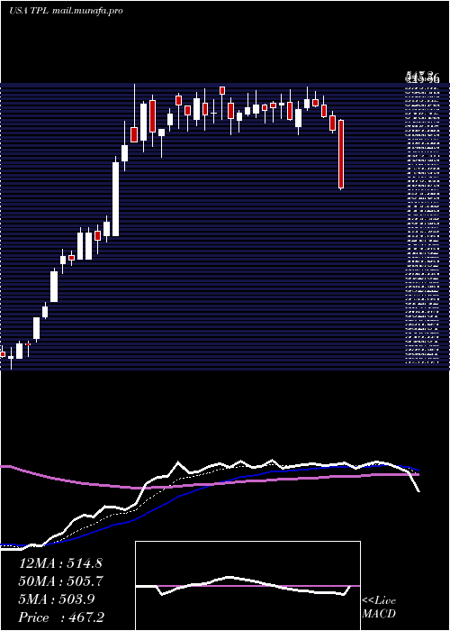  Daily chart TexasPacific