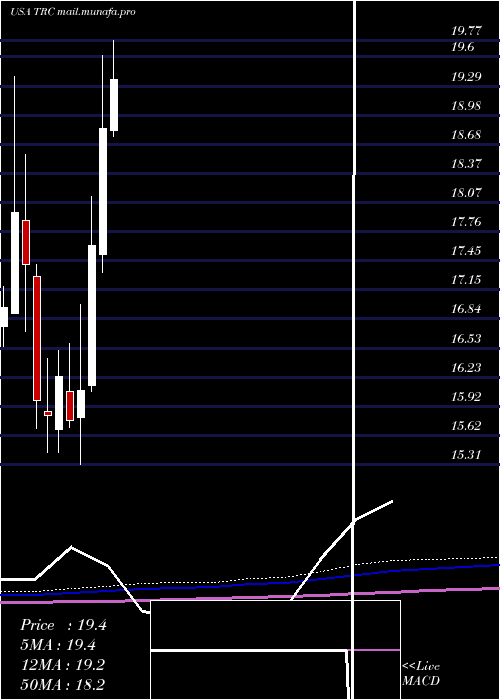  monthly chart TejonRanch