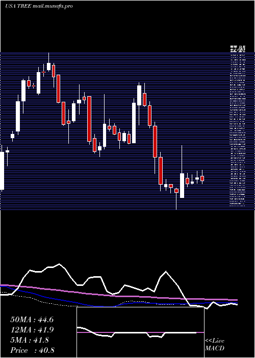  weekly chart LendingtreeInc