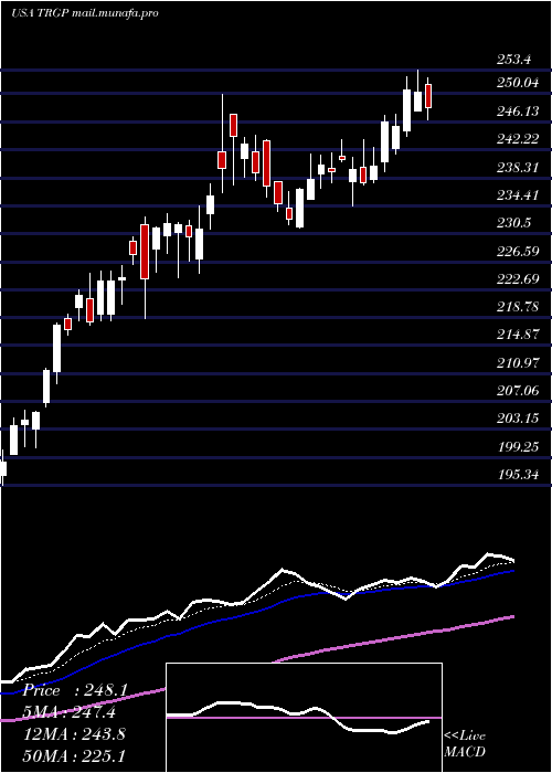  Daily chart TargaResources