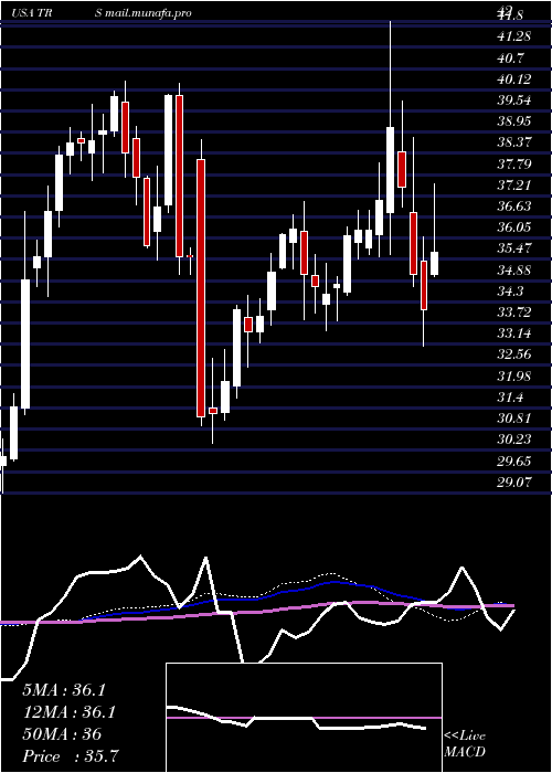  weekly chart TrimasCorporation