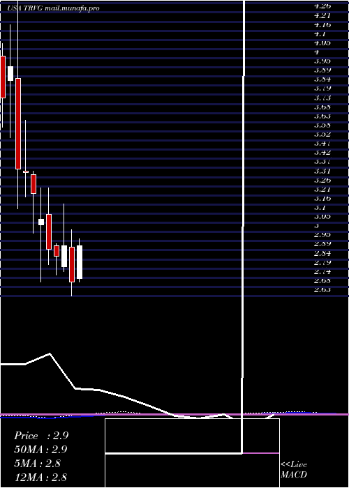  monthly chart TrivagoN