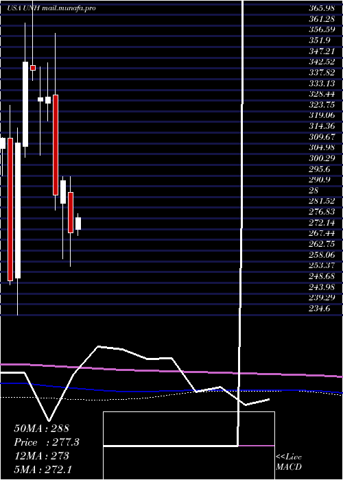  monthly chart UnitedhealthGroup