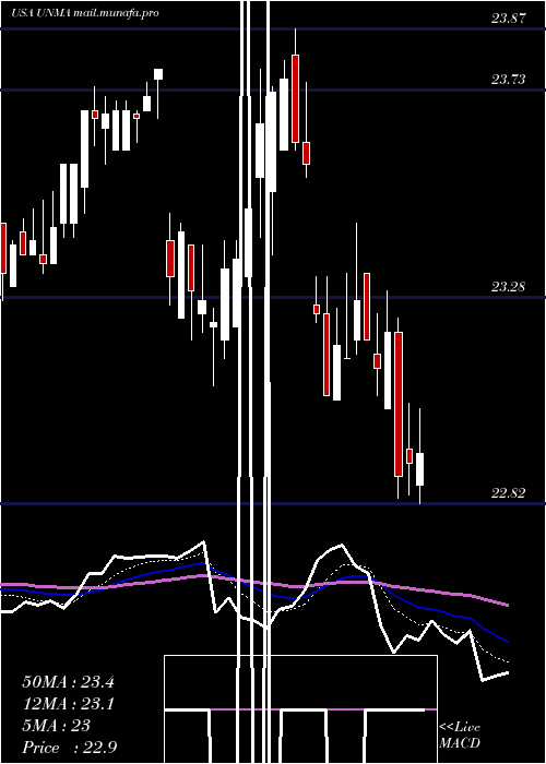  Daily chart UnumGroup
