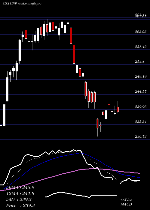  Daily chart UnionPacific