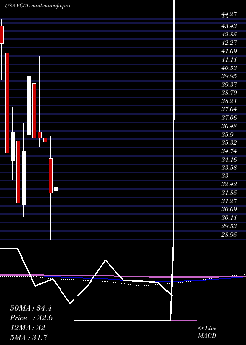  monthly chart VericelCorporation
