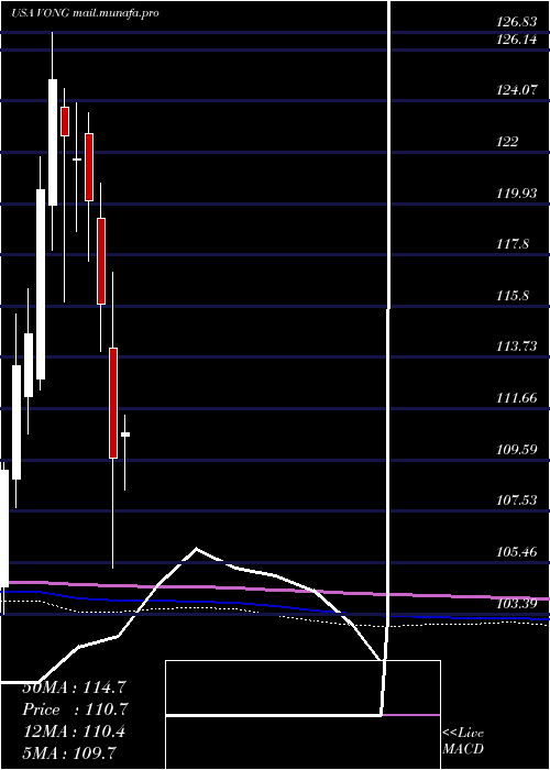 monthly chart VanguardRussell