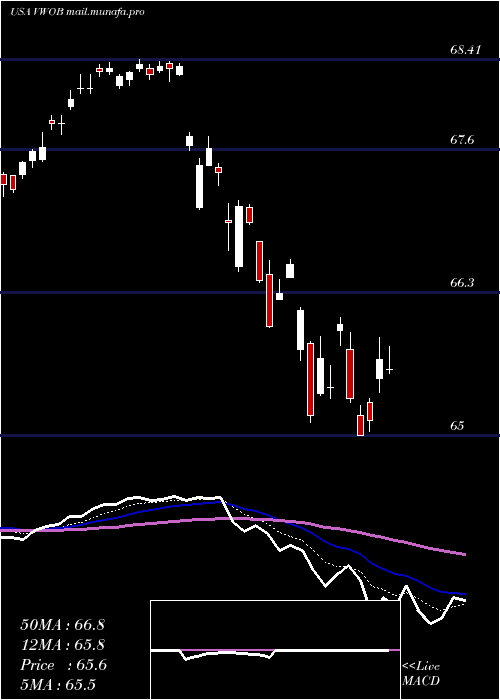  Daily chart VanguardEmerging