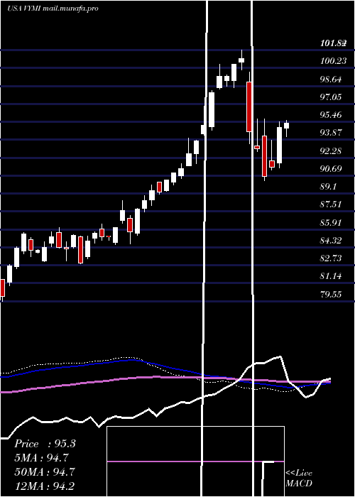  weekly chart VanguardInternational