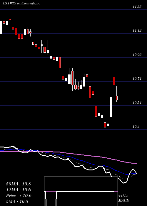  Daily chart WesternAsset