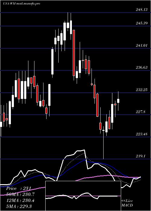  Daily chart WasteManagement