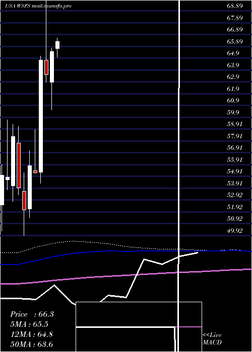  monthly chart WsfsFinancial