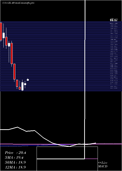  monthly chart ZaiLab